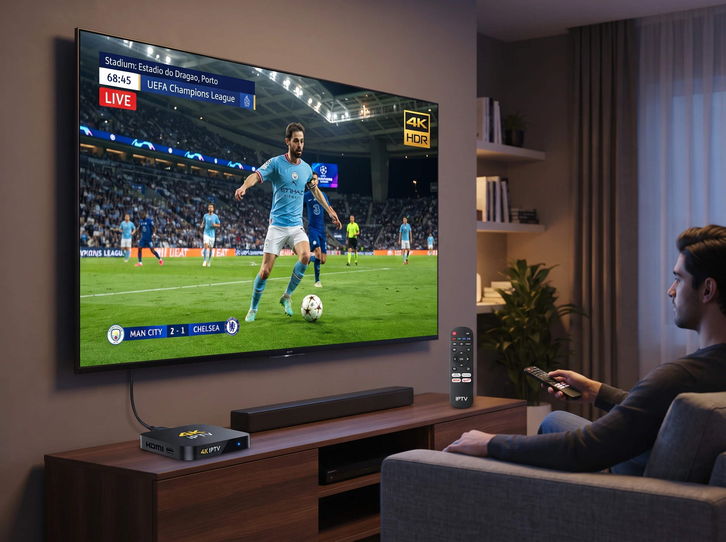 IPTV 4K privacy policy explaining data handling for Ultra HD streaming customers